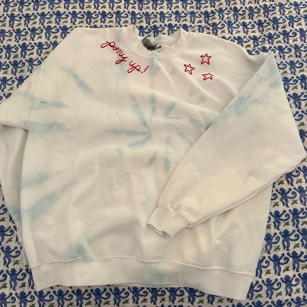 SMU Embroidered Sweatshirt